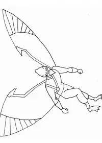 Extraterestrii de colorat