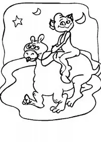 Fisă de colorat cu Extraterestrii de colorat p17