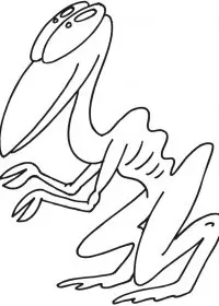 Fisă de colorat cu Extraterestrii de colorat p25