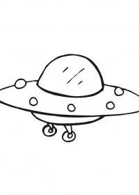 Fisă de colorat cu Extraterestrii de colorat p44