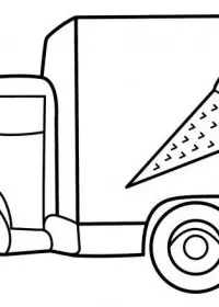 Fisă de colorat cu Masini de colorat p6