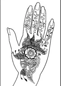 Fisă de colorat cu Fashion de colorat p42