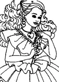 Fisă de colorat cu Fashion de colorat p49