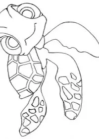 Fisă de colorat cu Finding nemo de colorat p09