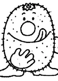 Fisă de colorat cu Fructe de colorat p16