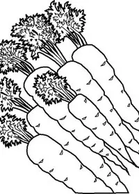 Fisă de colorat cu Fructe si legume de colorat p40