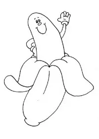 Fisă de colorat cu Fructe si legume de colorat p43