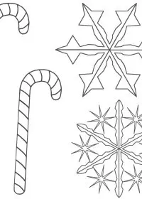 Fulgi De Nea de colorat