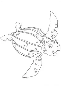 Fisă de colorat cu Go diego go de colorat p13