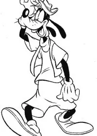 Goofy de colorat