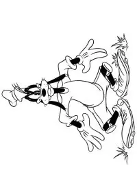 Fisă de colorat cu Goofy de colorat p29