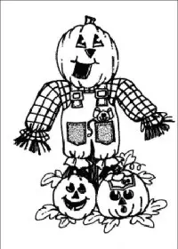 Fisă de colorat cu Hallowen de colorat p09