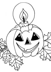 Fisă de colorat cu Hallowen de colorat p11