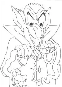 Fisă de colorat cu Hallowen de colorat p41