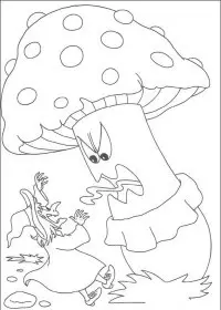 Fisă de colorat cu Hallowen de colorat p51