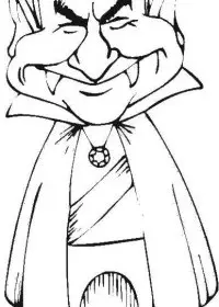 Fisă de colorat cu Hallowen de colorat p67