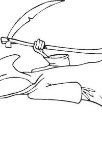 Fisă de colorat cu Hallowen de colorat p74