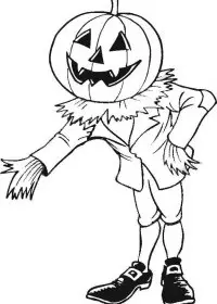 Fisă de colorat cu Hallowen de colorat p79