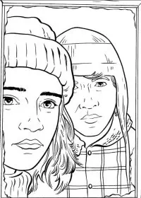 Fisă de colorat cu Harry potter de colorat p09