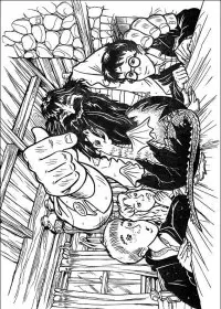 Fisă de colorat cu Harry potter de colorat p39