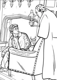 Fisă de colorat cu Harry potter de colorat p41