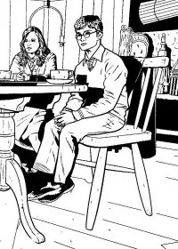 Fisă de colorat cu Harry potter ordinul phoenix de colorat p02