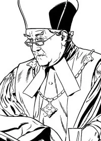 Fisă de colorat cu Harry potter ordinul phoenix de colorat p16