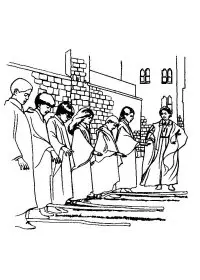 Fisă de colorat cu Harry potter prizonierul din azkaban de colorat p03