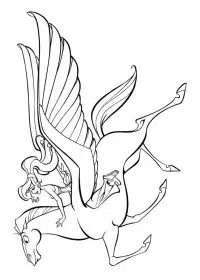 Fisă de colorat cu Hercule de colorat p24