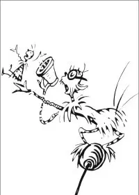 Fisă de colorat cu Horton de colorat p31