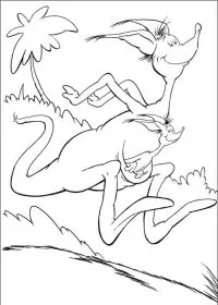 Fisă de colorat cu Horton de colorat p39