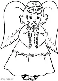 Fisă de colorat cu Iarna de colorat p79