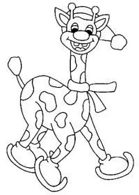 Fisă de colorat cu Iarna de colorat p88