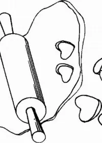 Fisă de colorat cu Inimioare de colorat p19