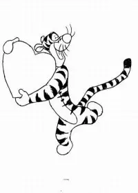 Fisă de colorat cu Inimioare de colorat p29