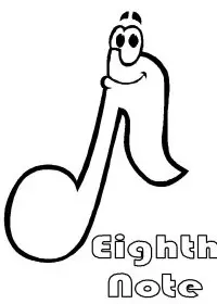 Fisă de colorat cu Instrumente muzicale de colorat p10