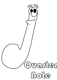 Fisă de colorat cu Instrumente muzicale de colorat p11