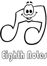 Fisă de colorat cu Instrumente muzicale de colorat p12