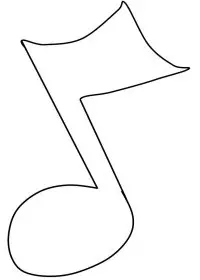 Fisă de colorat cu Instrumente muzicale de colorat p42