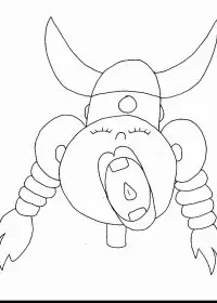 Fisă de colorat cu Instrumente muzicale de colorat p47