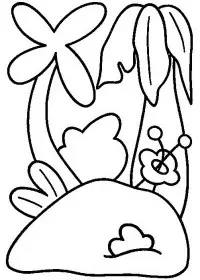 Fisă de colorat cu Insule de colorat p10