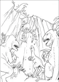 Fisă de colorat cu King kong de colorat p05