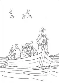 Fisă de colorat cu King kong de colorat p14