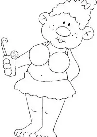 Fisă de colorat cu La mare de colorat p29