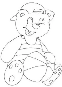 Fisă de colorat cu La mare de colorat p32