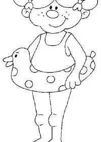 Fisă de colorat cu La mare de colorat p41