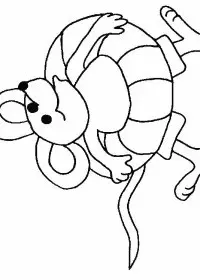 Fisă de colorat cu La mare de colorat p48