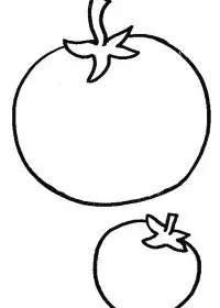 Fisă de colorat cu Legume de colorat p10