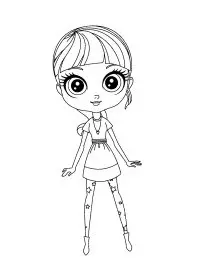 Fisă de colorat cu Littlest Pet Shop p39