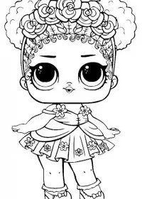 Fisă de colorat cu Lol p14